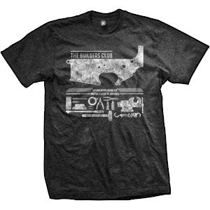 AR-15 Builders Club T-Shirt (TriBlack)