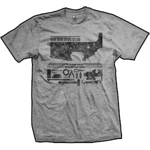 AR-15 Builders Club T-Shirt (TriGrey)
