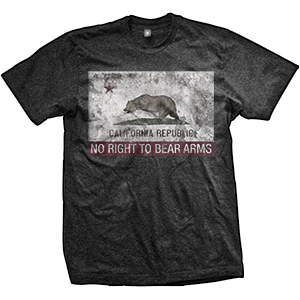 California Flag RKBA Infringed T-Shirt (TriBlack)