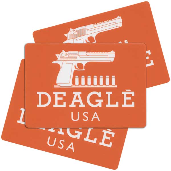 Deagle Vinyl Sticker (4.25x3") - 3 PACK