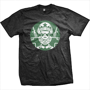 Guns & Coffee Operator T-Shirt (TriBlack)