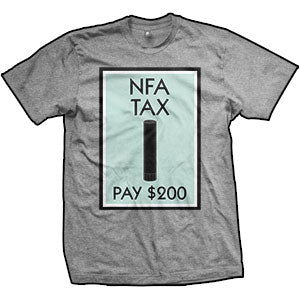 NFA Tax Suppressor T-Shirt (TriGrey)