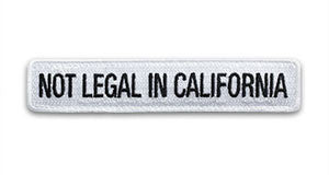 Not Legal In California Morale Patch (1x5")
