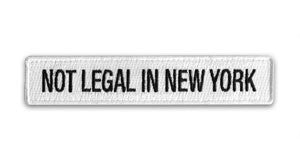 Not Legal In New York Morale Patch (1x5")