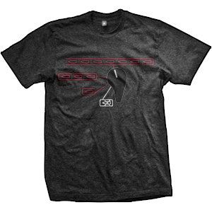 Pictogram Fire Selector Switch T-Shirt (TriBlack)