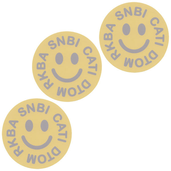 RKBA SNBI CATI DTOM Happy Face Vinyl Sticker (2.5") - 3 PACK