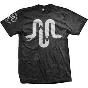 Unorganized Militia Logo T-Shirt (TriBlack)